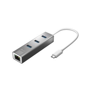 j5create JCH474 USB-C 3-Port HUB +Gigabit Ethernet Multi Adapter
