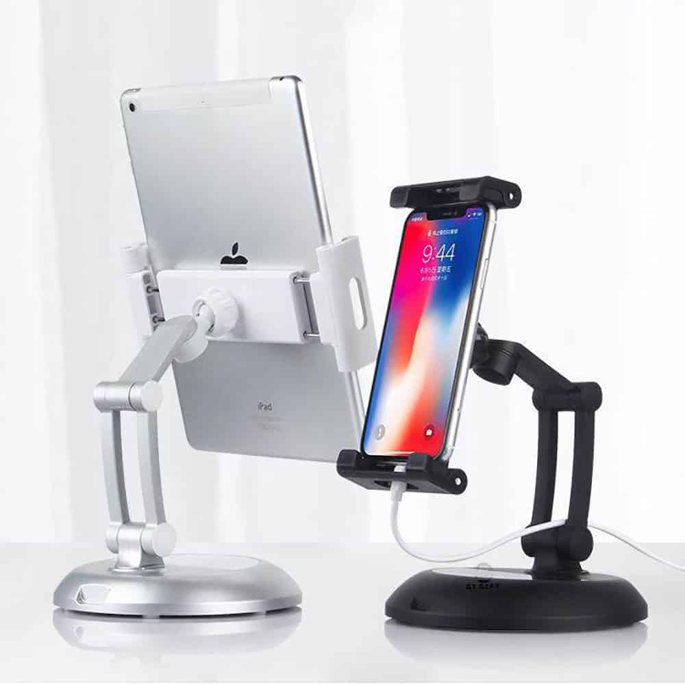 360 Multi-angle Rotatable Holder Stand for iPad &amp; Tablet