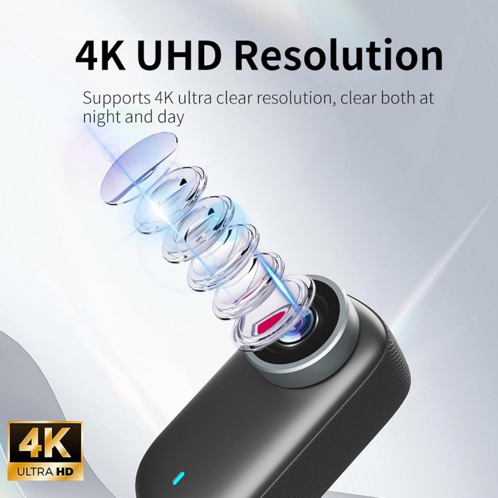4K Mini WiFi Thumb Action Camera