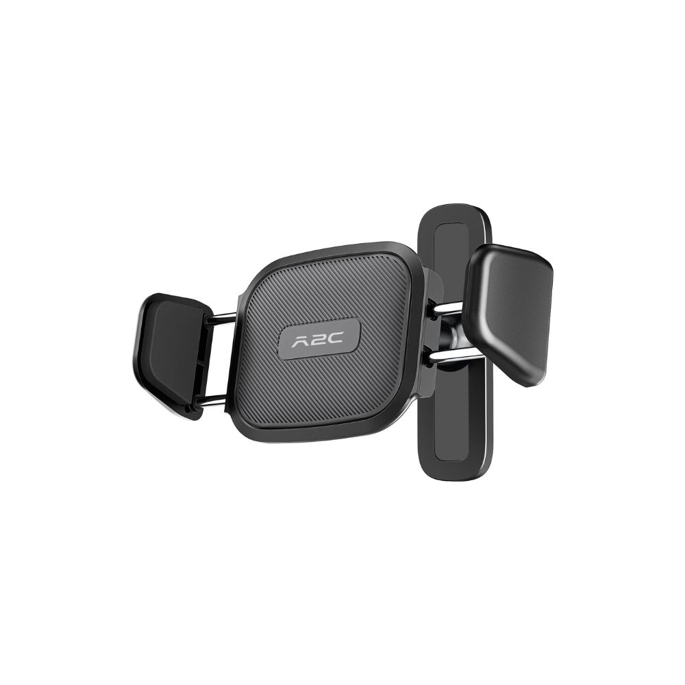 A2S Magnetic Gym Phone Holder with Adjustable Aluminum Alloy Base – Grey