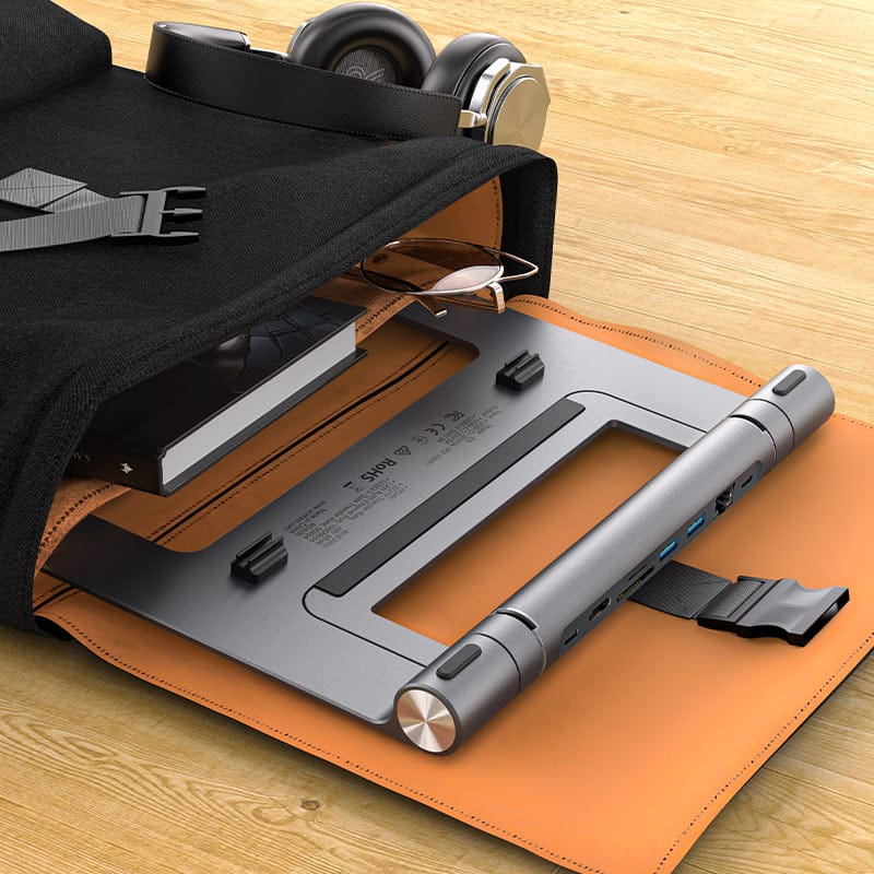ACEFAST Luxury Multifunctional Laptop Stand with Hub E5 Plus