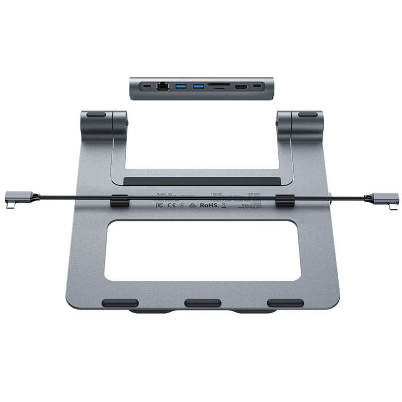 ACEFAST Luxury Multifunctional Laptop Stand with Hub E5 Plus