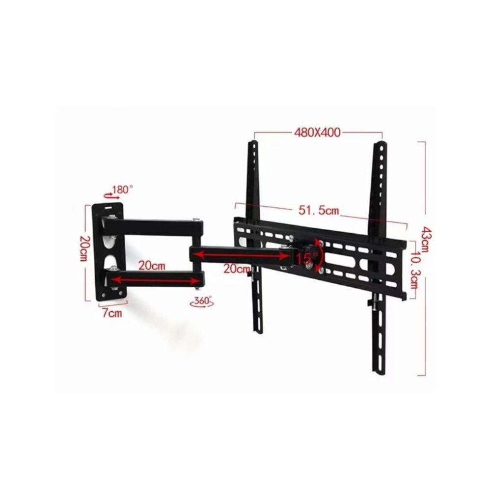 Advanced Full Motion TV Bracket Fits 23-60 Inch