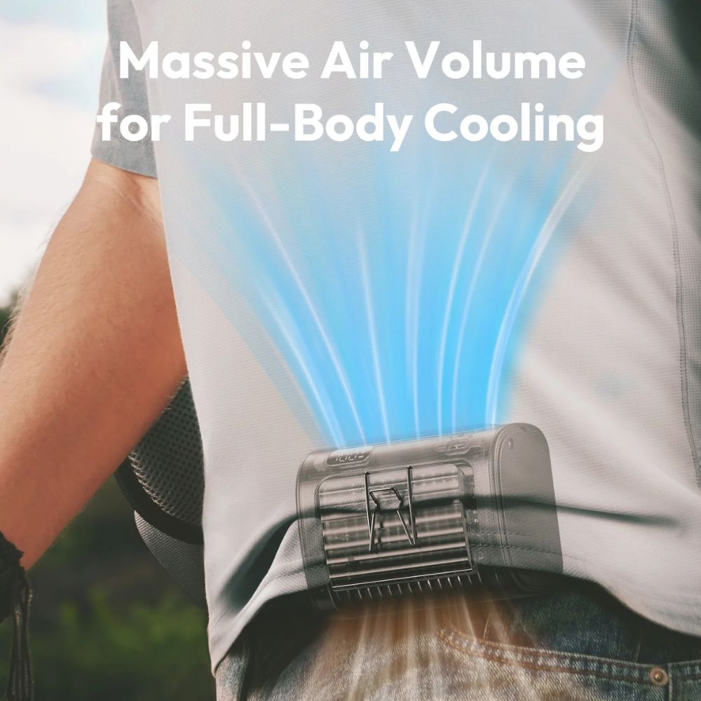 Aecooly Flow 9000mAh High Velocity Waist Fan