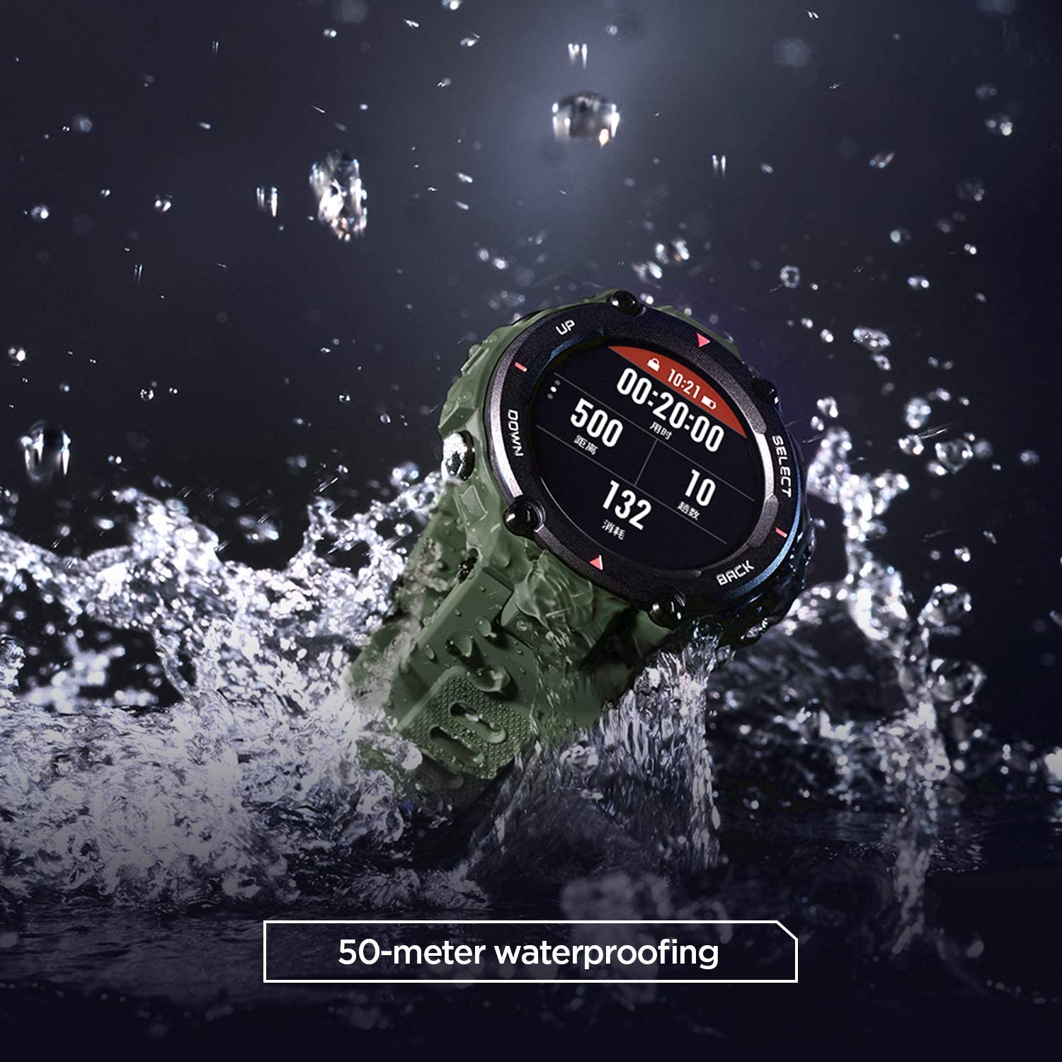 Amazfit T-Rex Smartwatch, Military Standard Certified, Tough Body