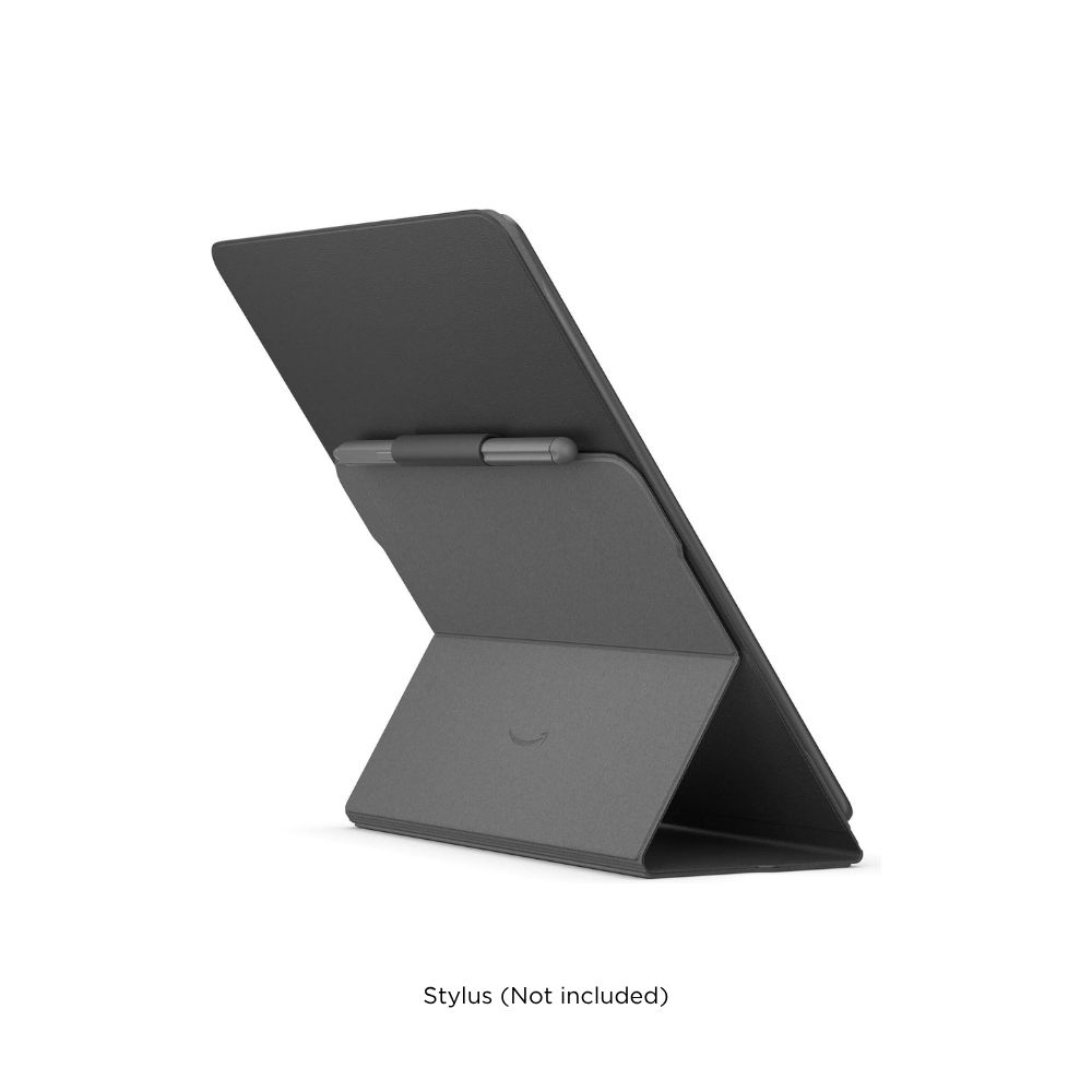 Amazon Kindle Scribe Plant-Based Leather Folio Cover – Black