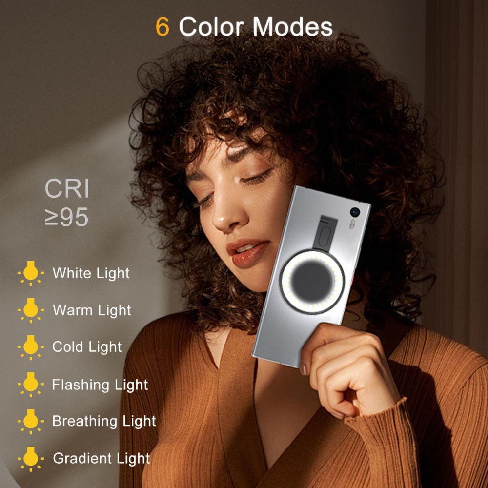 Angju Magnetic Selfie Light Pocket Size