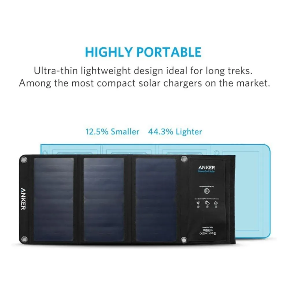 Anker 21W Dual-Port PowerPort Solar