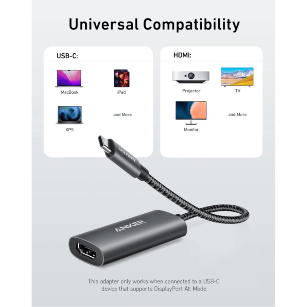Anker 518 USB-C Adapter 8K HDMI