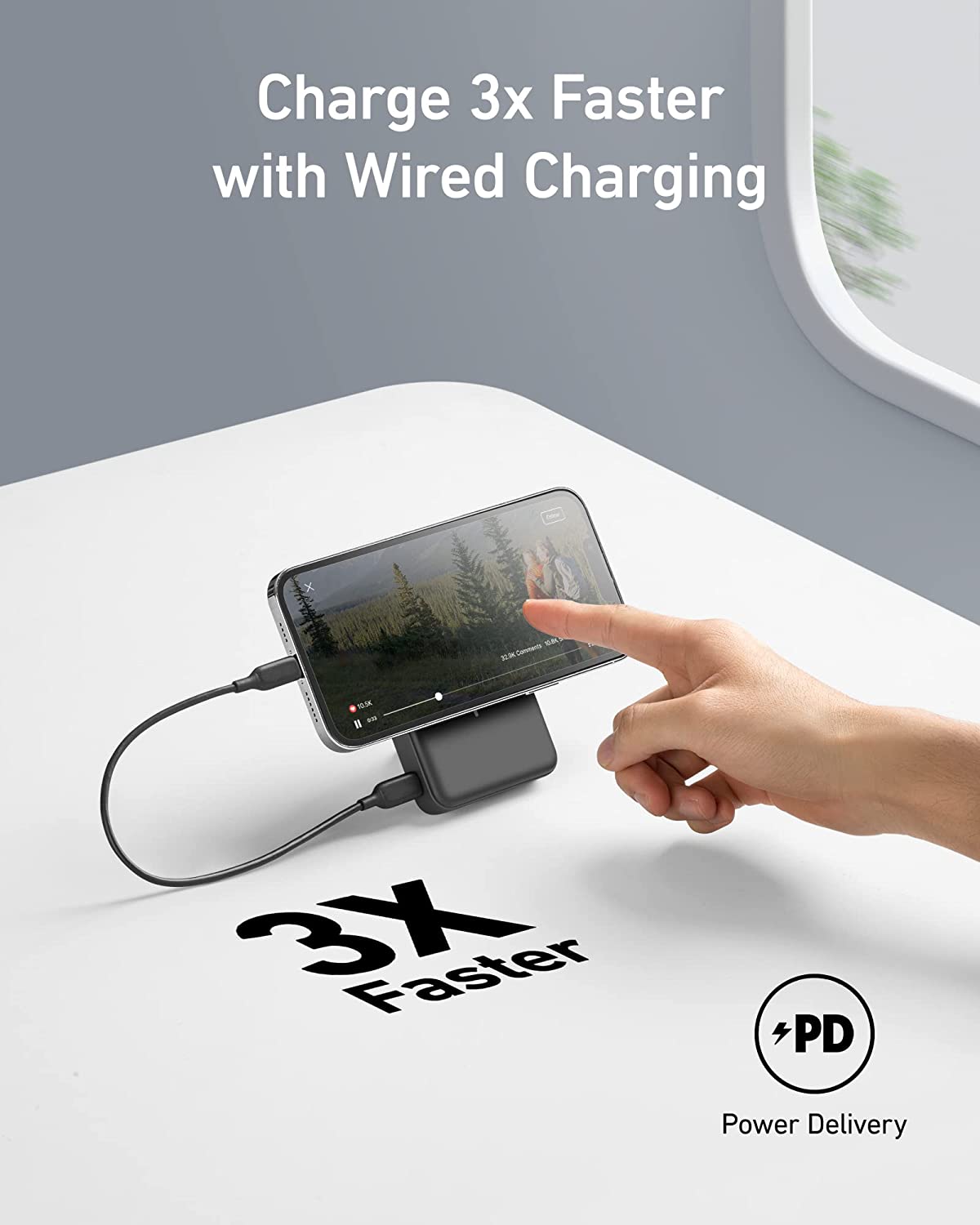 Anker 633 Magnetic Battery (MagGo) Magnetic Wireless Portable Charger