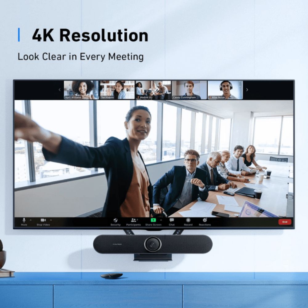 Anker AnkerWork BR300 Video Bar and TV Mount Bundle