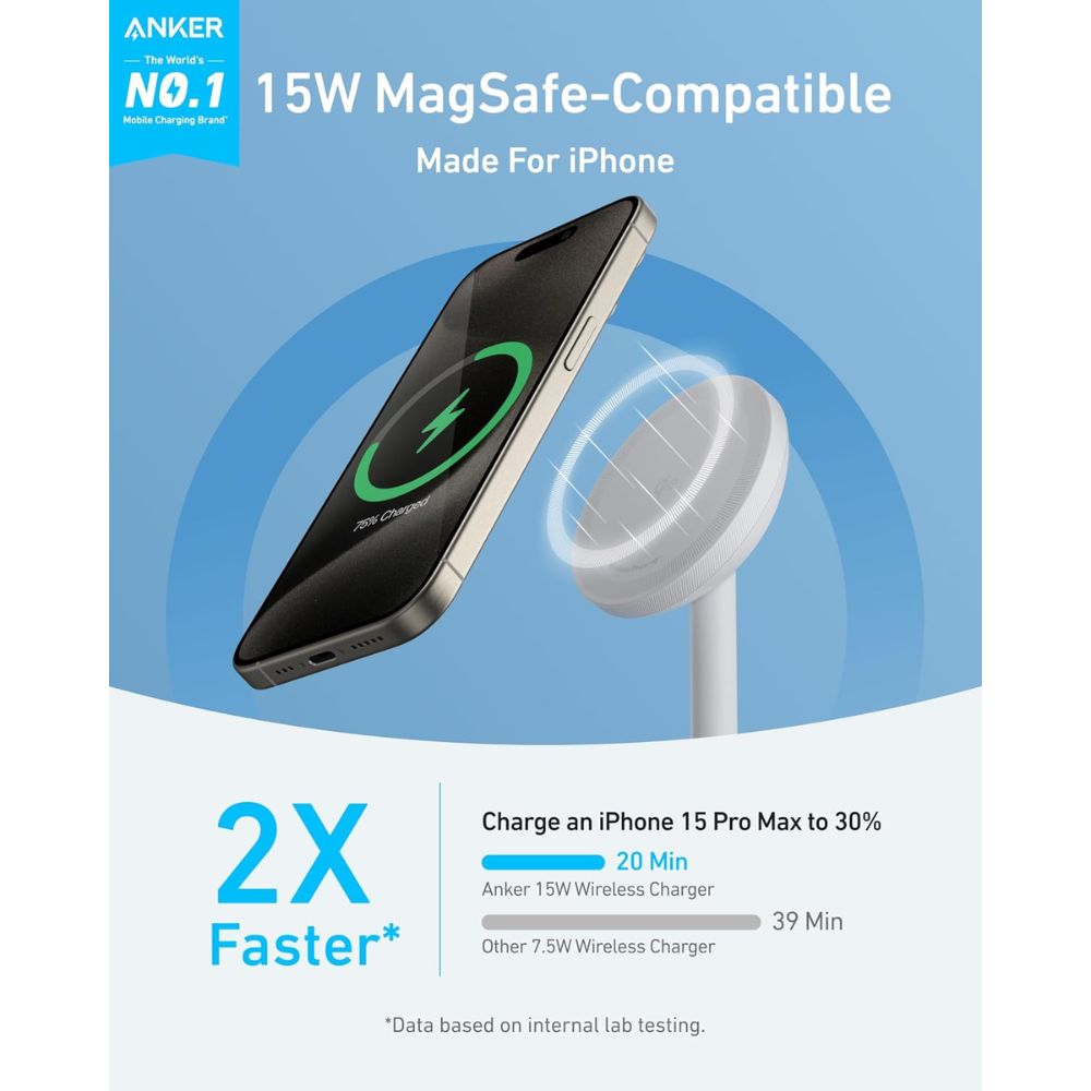 Anker MagGo Wireless Charger Stand