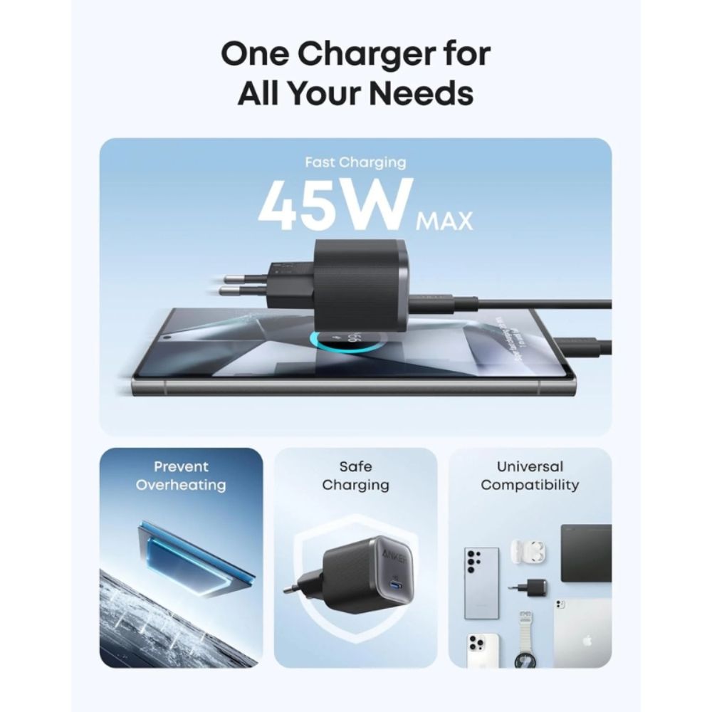 Anker Nano 45W USB C Charger