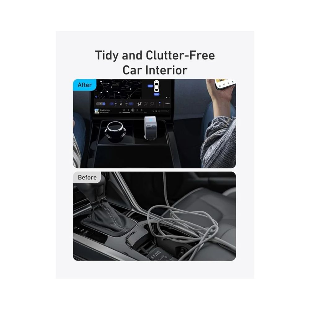 Anker Nano 75W Car Charger Built-In Retractable USB-C Cable