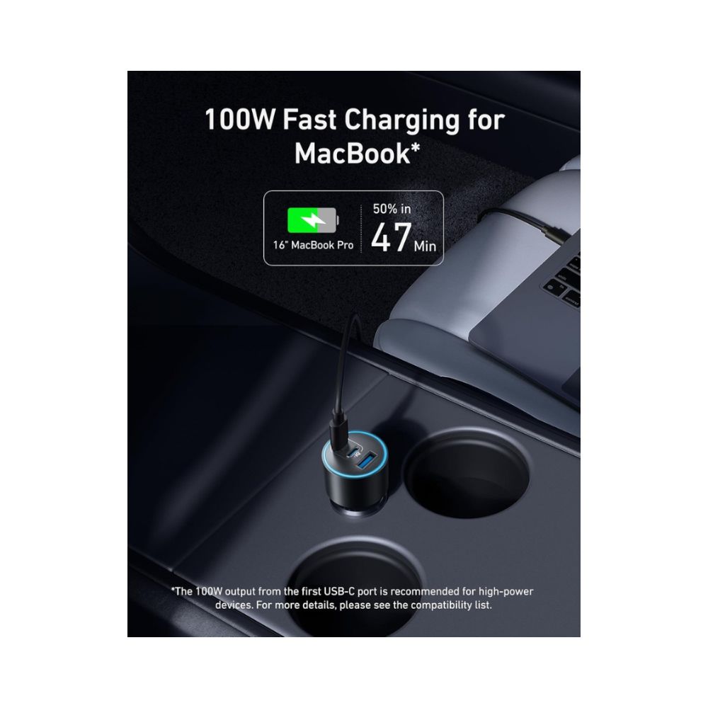 Anker Nano Car Charger (167.5W, 3 Ports)