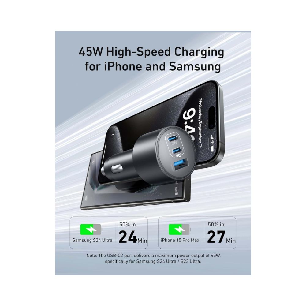 Anker Nano Car Charger (167.5W, 3 Ports)