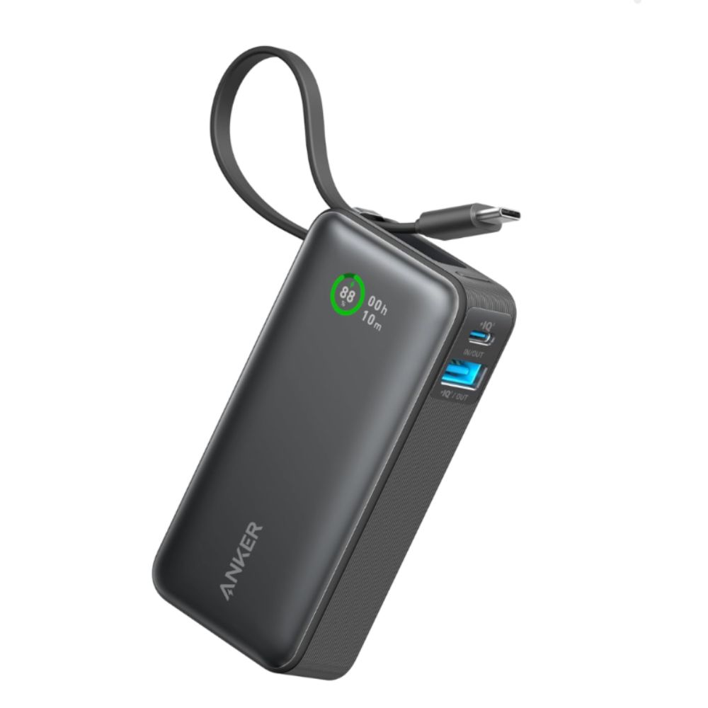 Anker Nano Power Bank 30W Built-In USB-C Cable