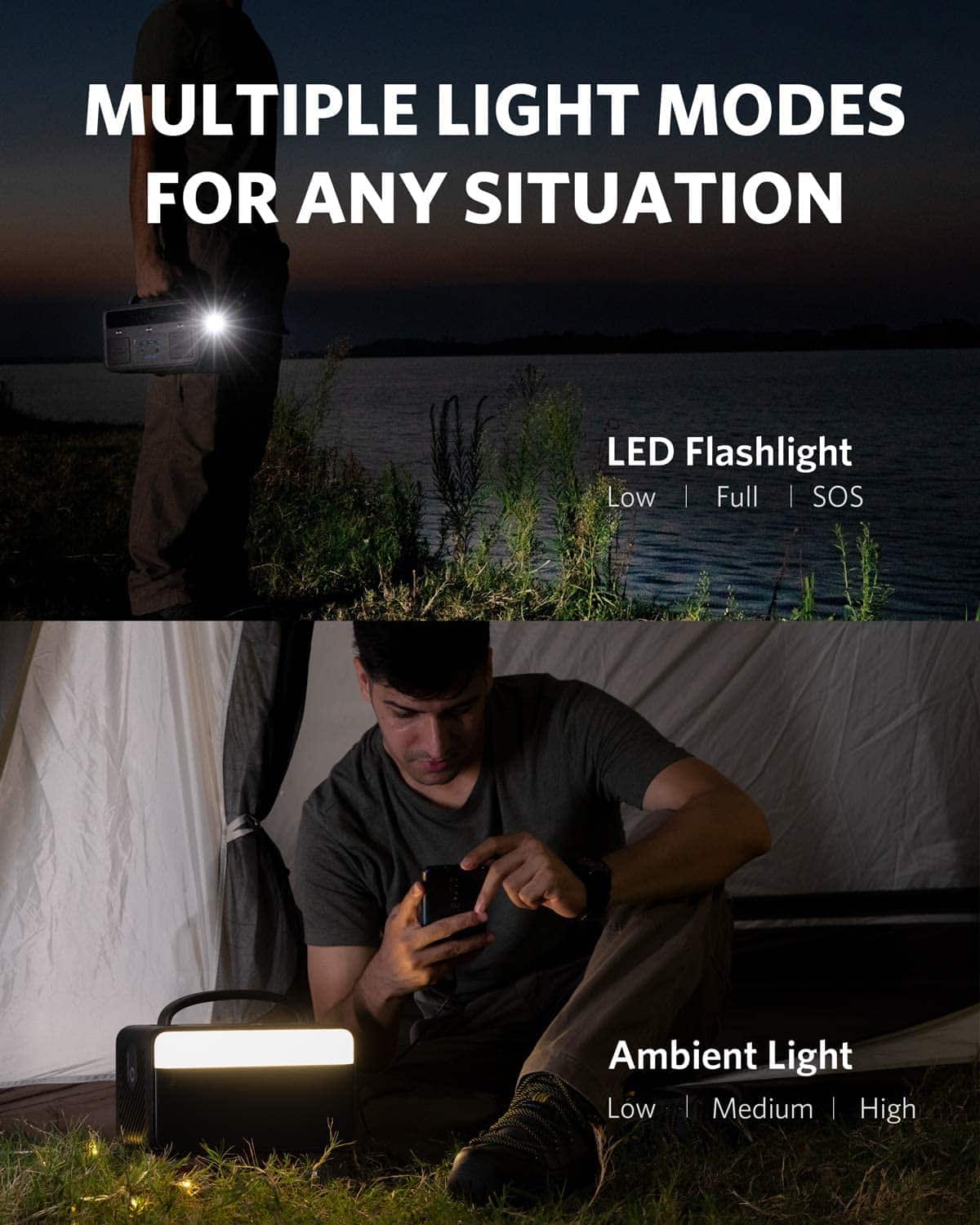 Anker Portable Power Station, PowerHouse II 400, 300W/388.8Wh