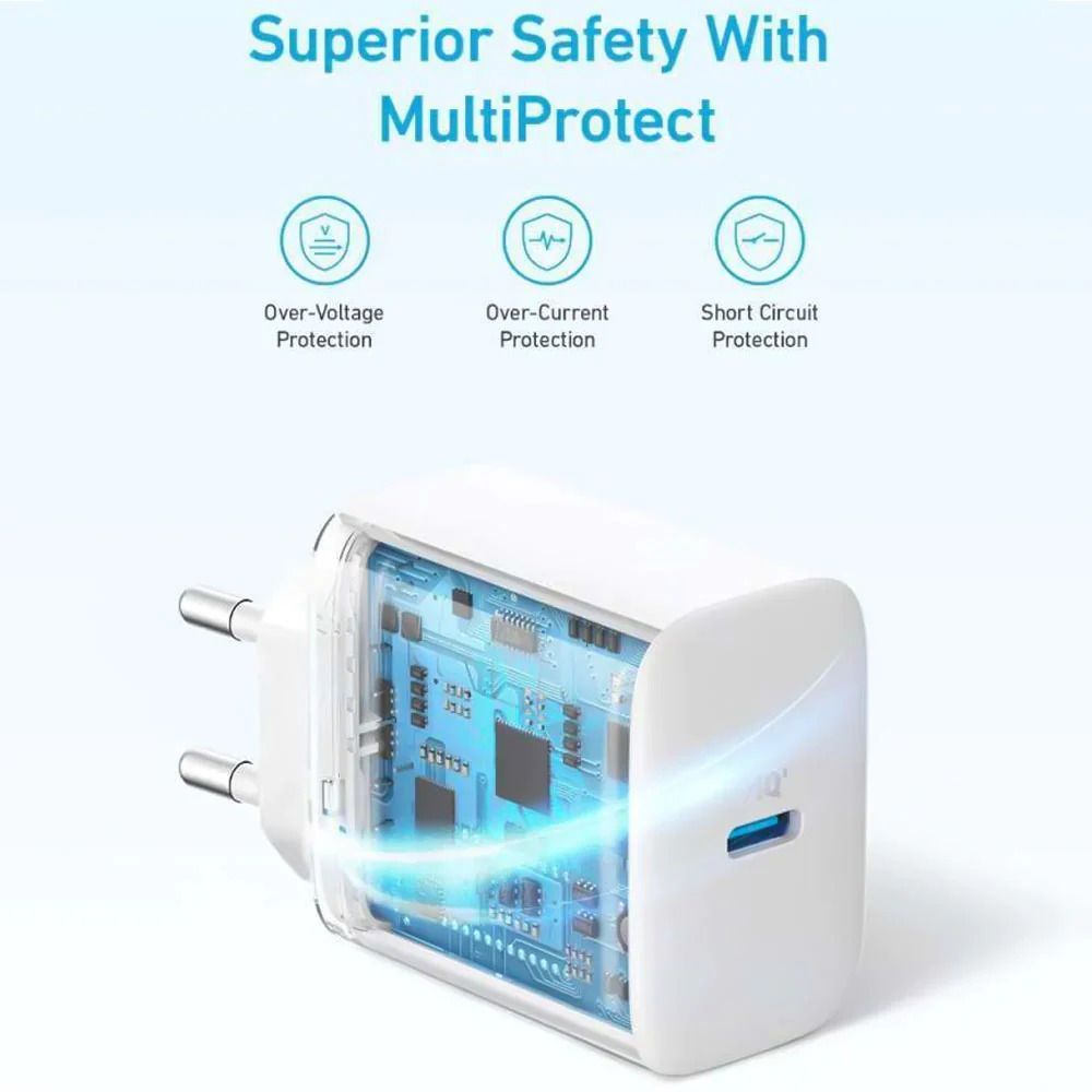 Anker PowerPort Wall Charger 20W USB-C Port – A2347L21