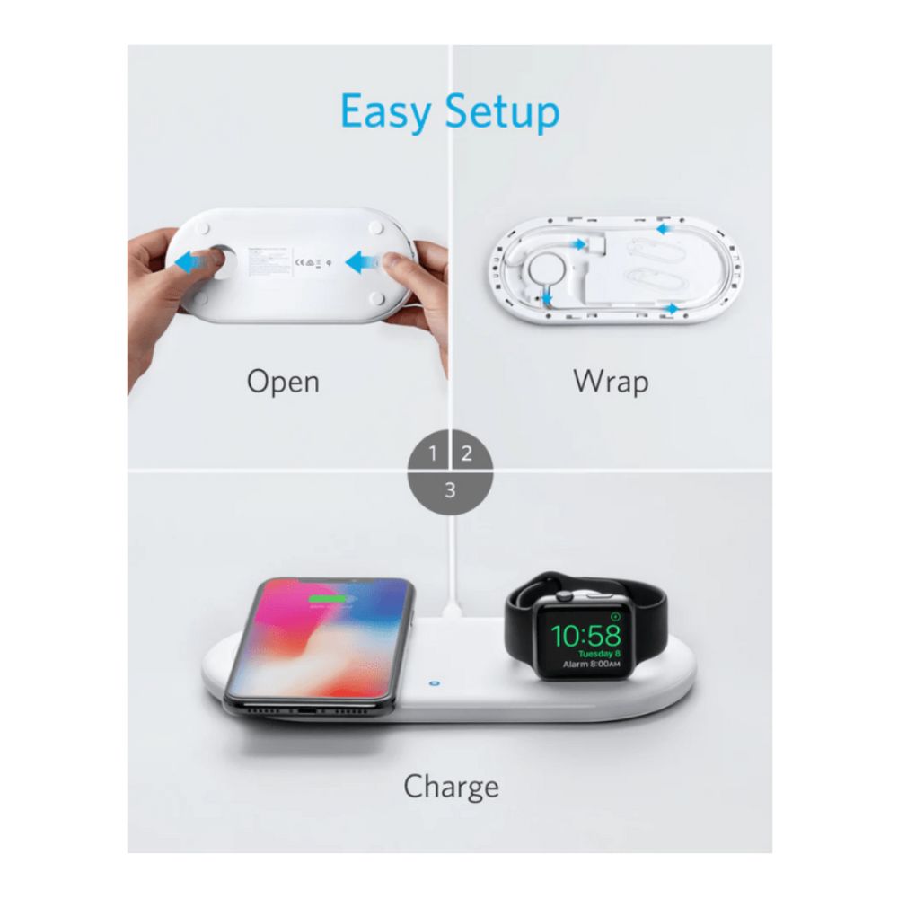 Anker PowerWave-Pad with Watch Holder