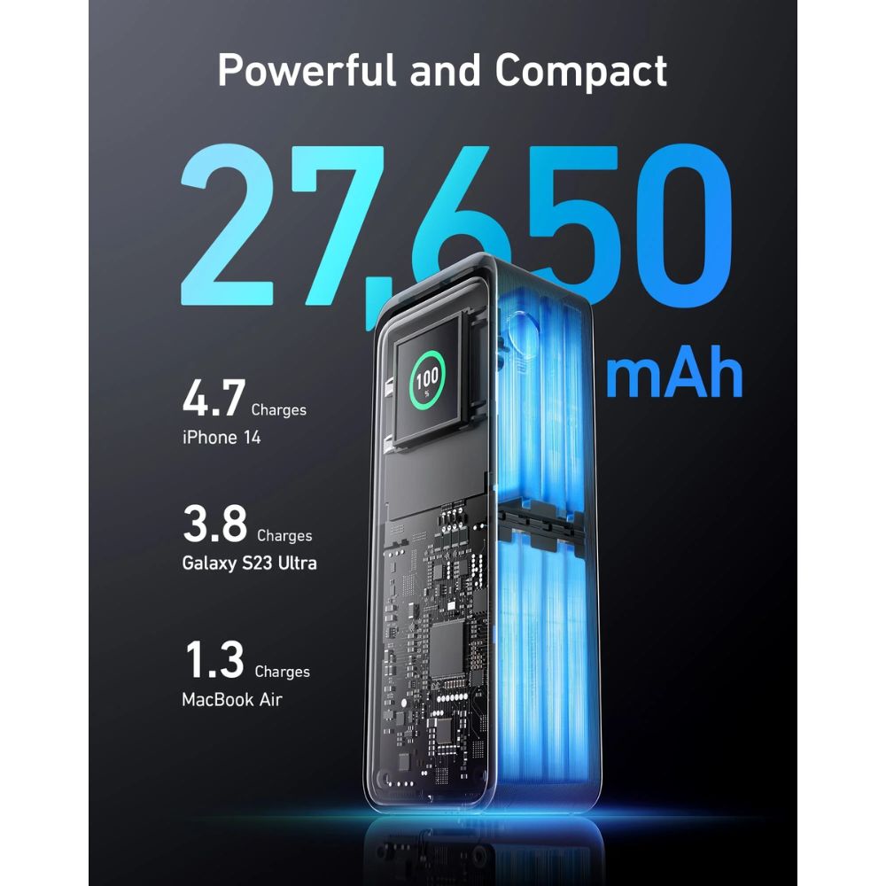 Anker Prime 27650mAh Power Bank (250W)