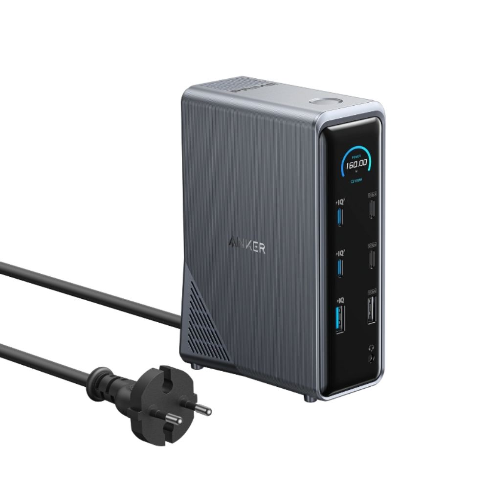 Anker Prime Charging Docking Station (14-in-1, Dual Display, 160W)