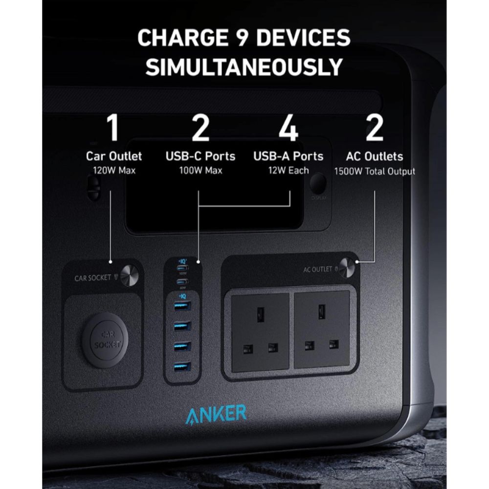 Anker SOLIX F1200 PowerHouse 757- 1229Wh | 1500W