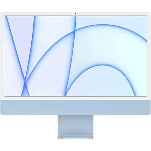 Apple 24″ iMac with M1 Chip (Mid 2021, Blue/Silver/Pink/Green)