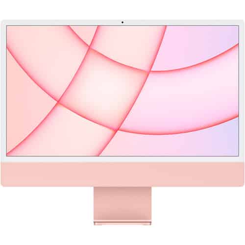 Apple 24″ iMac with M1 Chip (Mid 2021, Blue/Silver/Pink/Green)