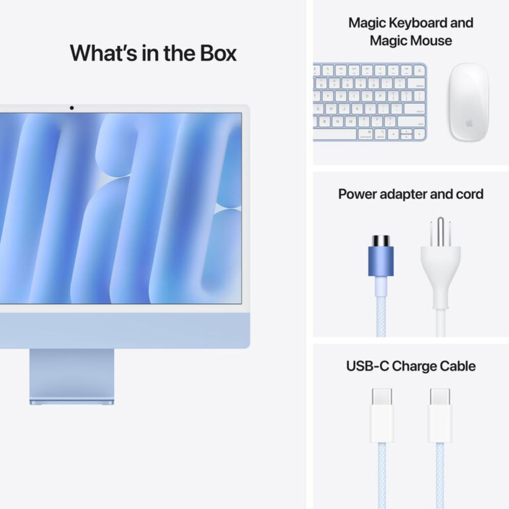 Apple 24″ iMac with M4 Chip (Blue) [ Used ]