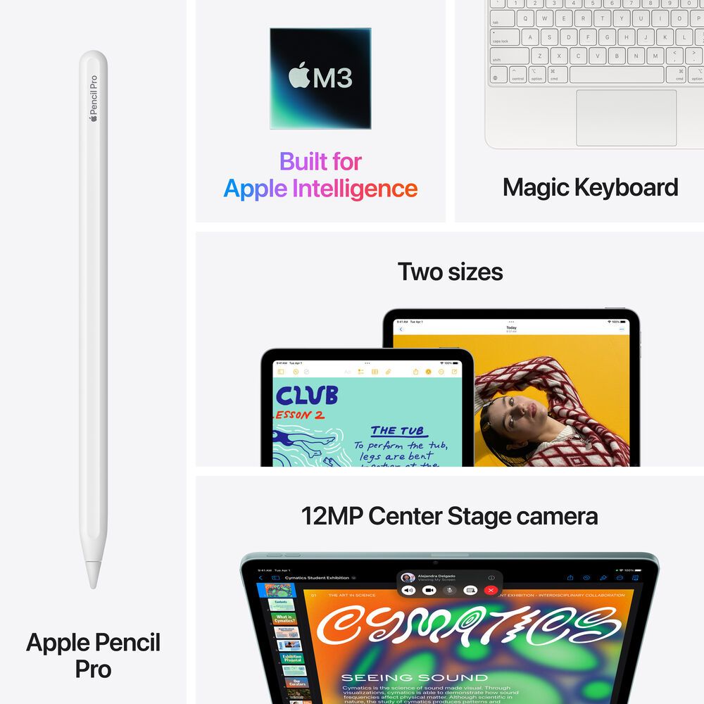 Apple iPad Air M3 13″ – 256GB Wi-Fi Only