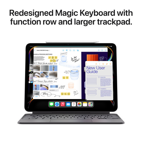 Apple iPad Pro M4 Chip 11″ (Standard Glass, 256GB, Wi-Fi Only, Space Black)