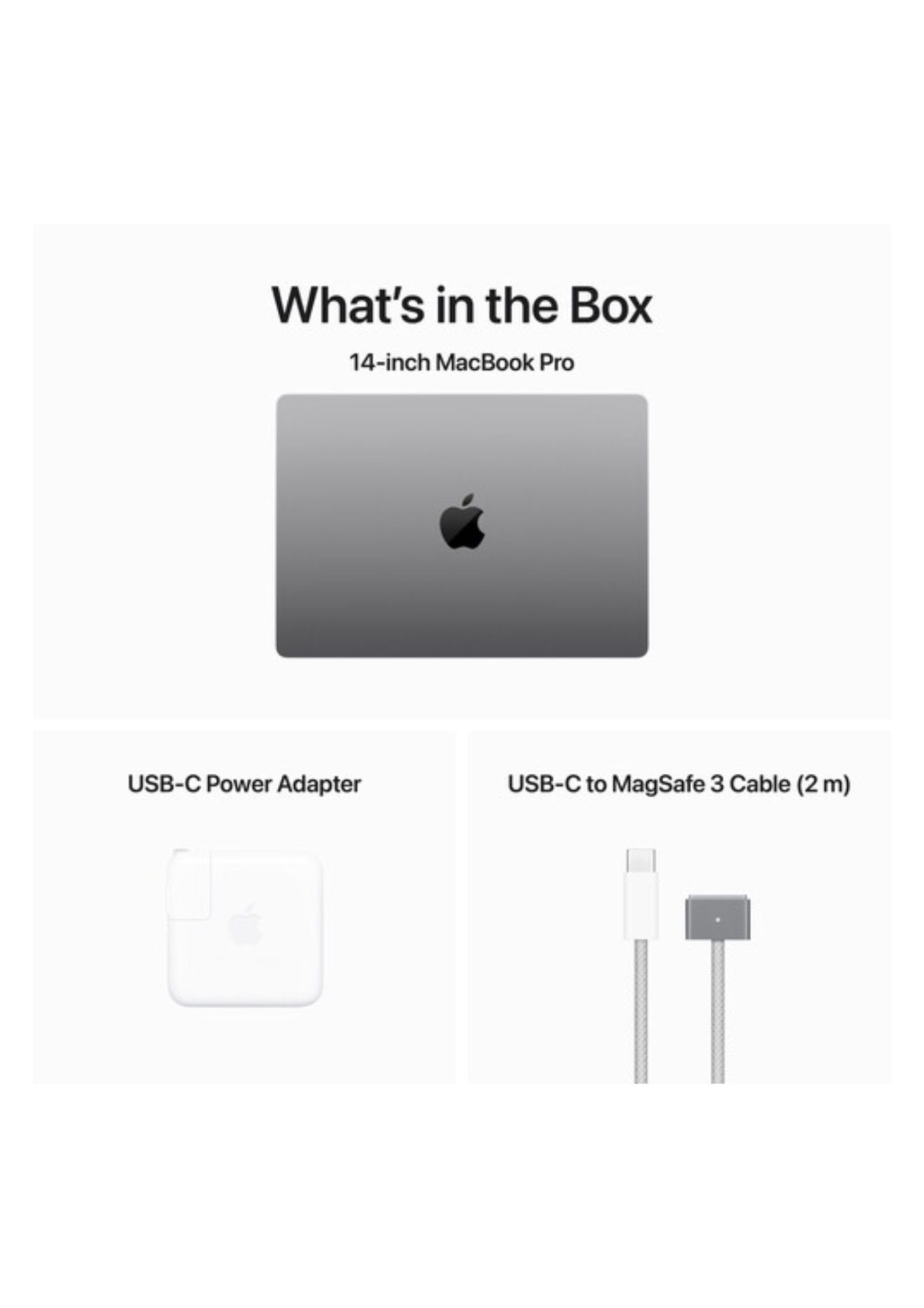 Apple MacBook Pro M3 chip 14.2-inch – 8GB – 512GB SSD – Space Grey – MTL73B/A