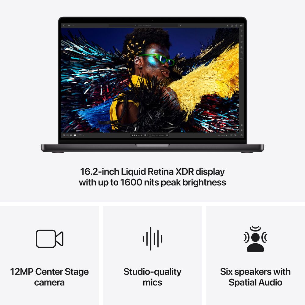 Apple MacBook Pro 16″ M4 Pro Chip – 14‑core CPU – 48GB Ram – 512GB SSD – 20‑core GPU