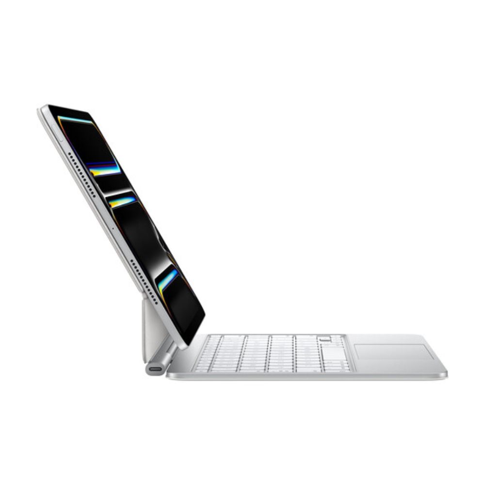 Apple Magic Keyboard for 11 – Inch iPad Pro M4 (White, US English)