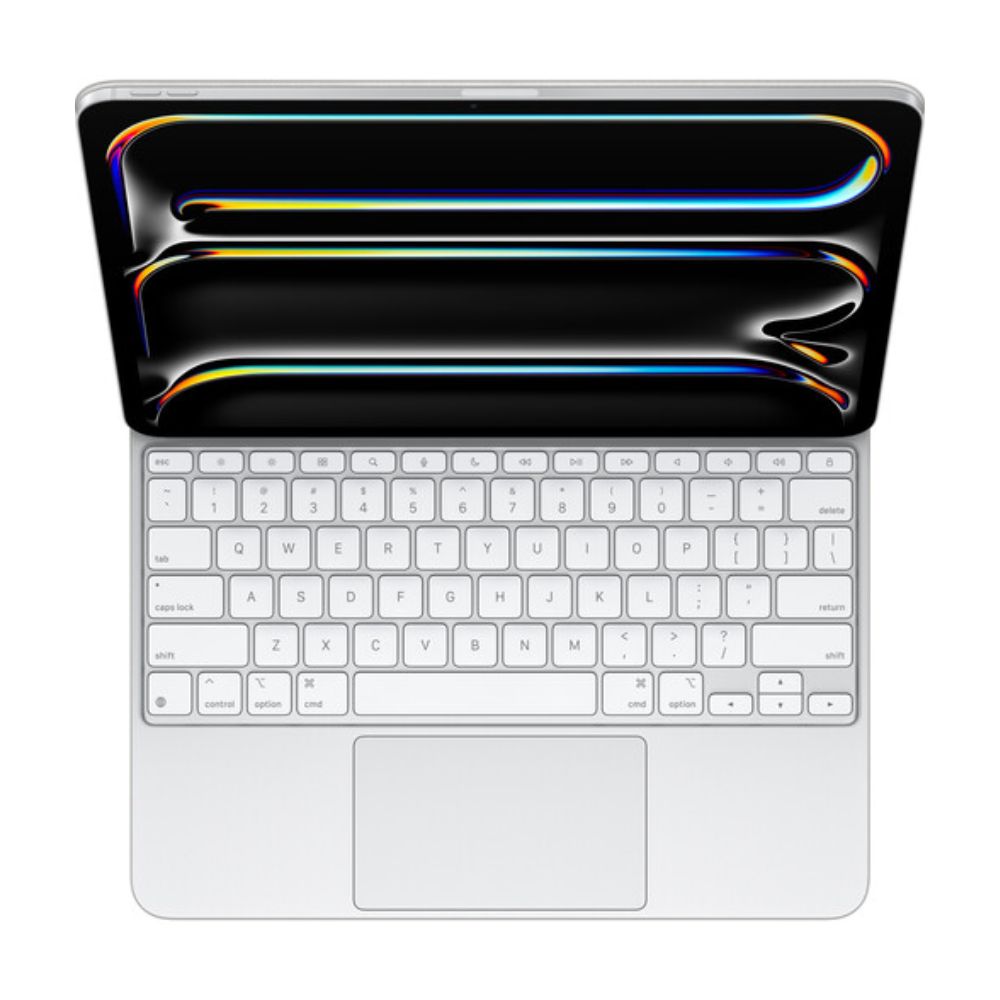 Apple Magic Keyboard for 13″ iPad Pro M4 (White, US English)