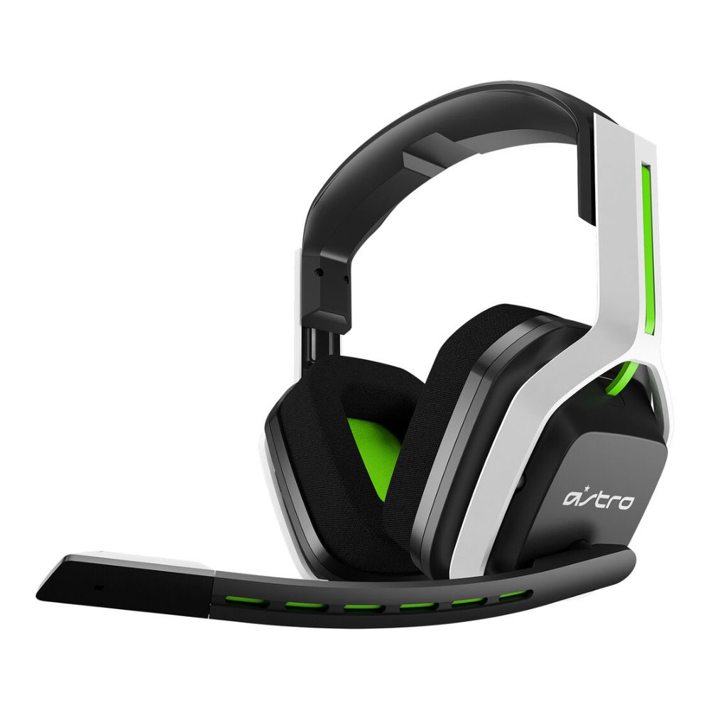ASTRO Gaming A20 Wireless Headset Gen 2 for Xbox Series X | S, Xbox One, PC & Mac – White /Green