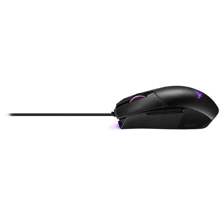 Asus ROG Strix Impact II, Wired Gaming Mouse, 6200dpi, RGB