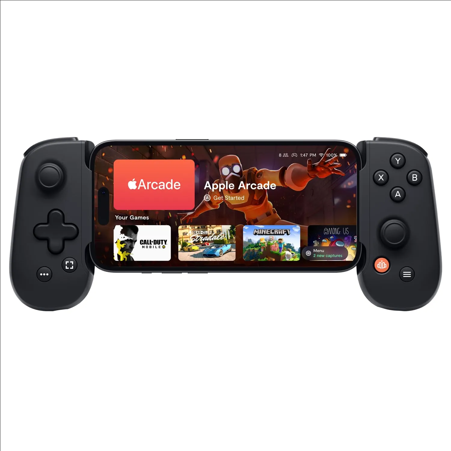BACKBONE One Mobile Gaming Controller for iPhone (Lightning) – 1st Gen