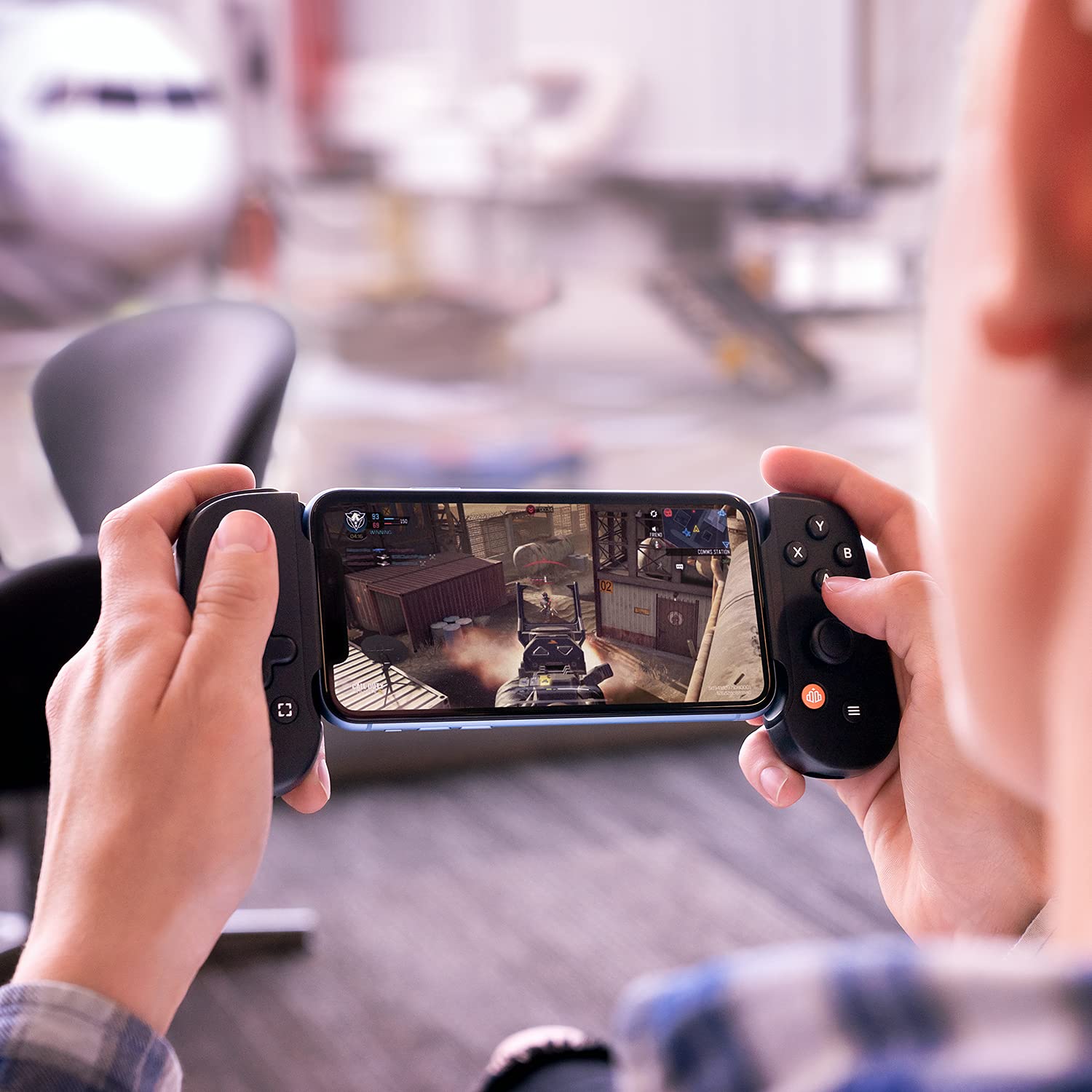 BACKBONE One Mobile Gaming Controller for iPhone (Lightning) – 1st Gen