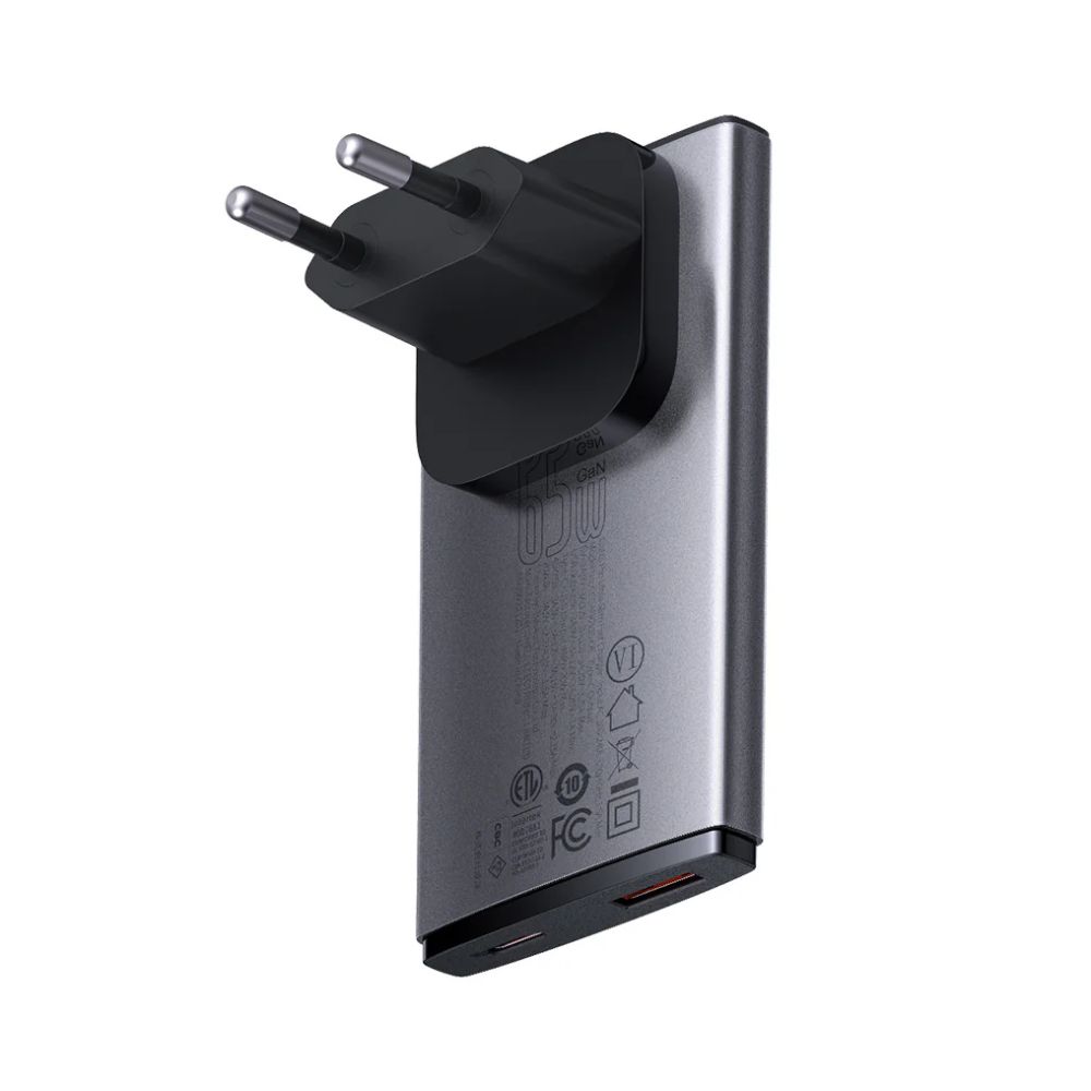 Baseus GaN5 Pro Flat USB-C Wall Charger 65W