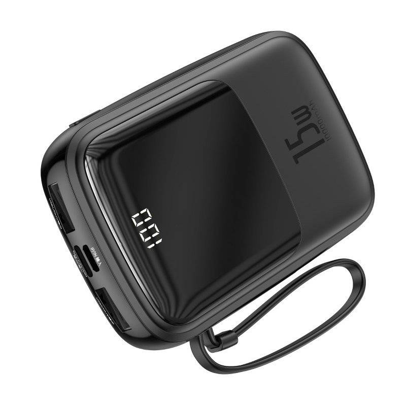 Baseus Q pow Digital Display 3A Power Bank 10000mAh
