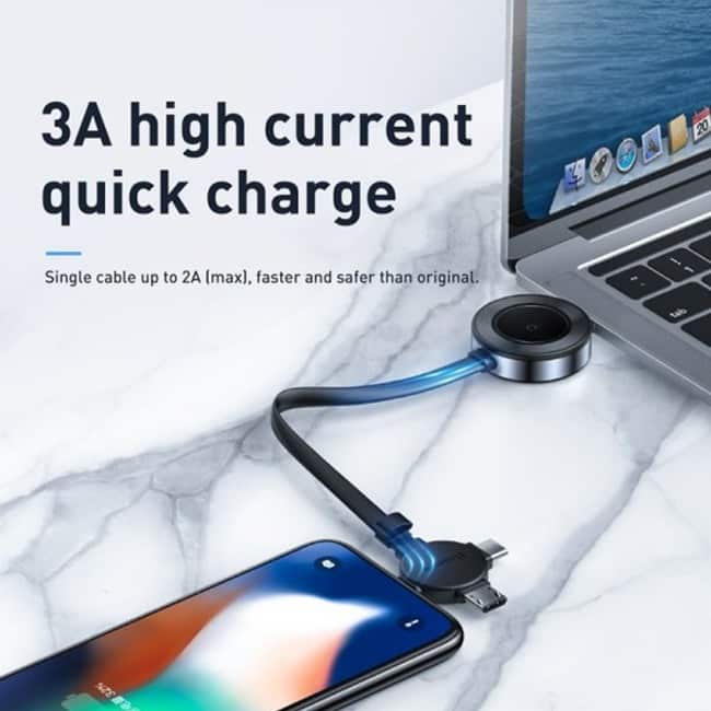 Baseus Star Ring Series 4 in 1 Wireless Charging Cable
