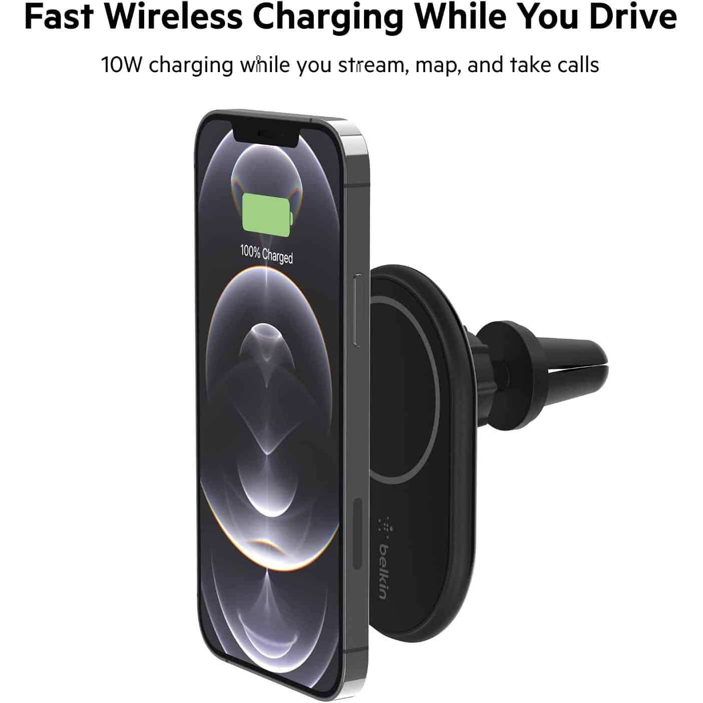 Belkin Magnetic Wireless Car Charger – MagSafe