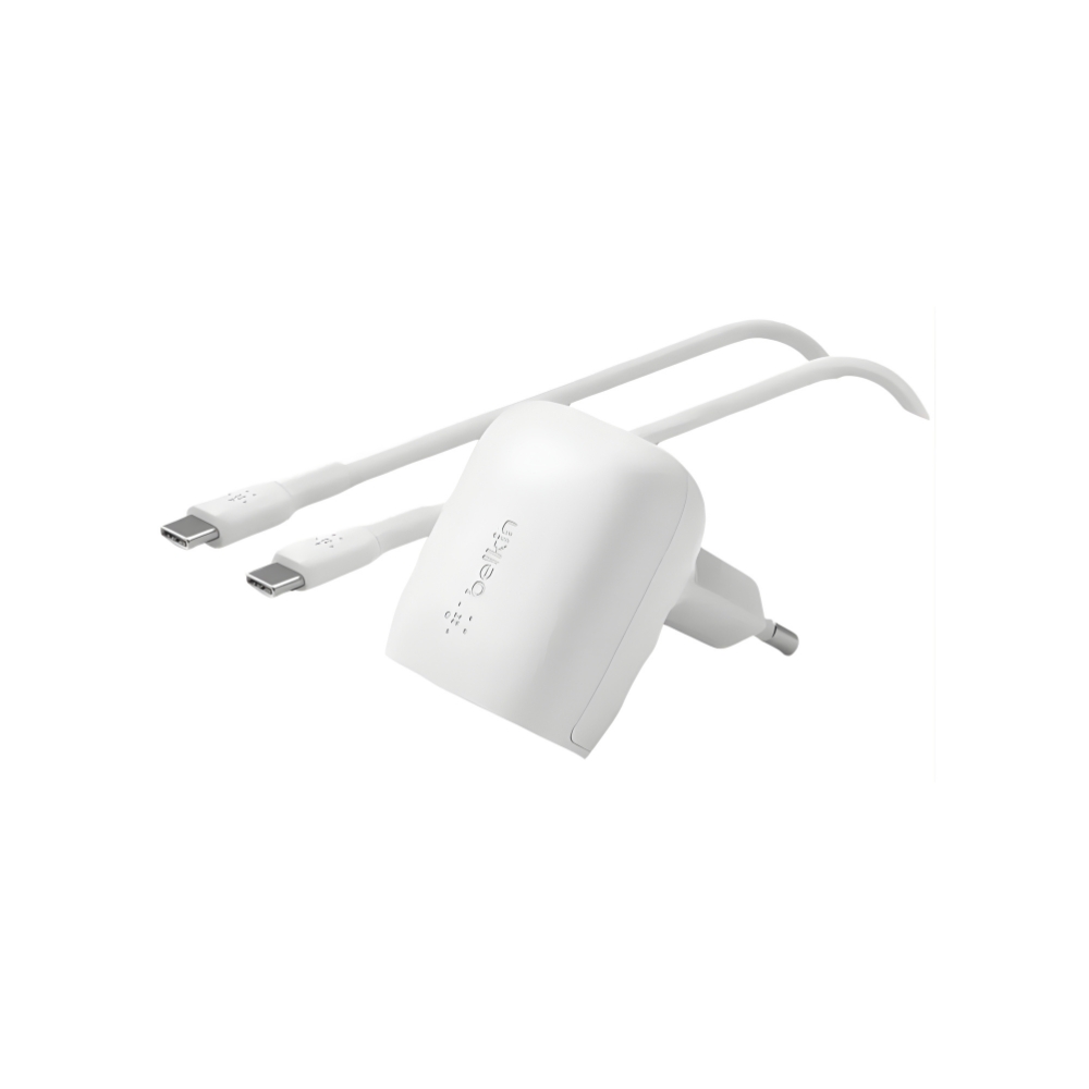 Belkin BoostCharge 20W USB-C PD Wall Charger (White)
