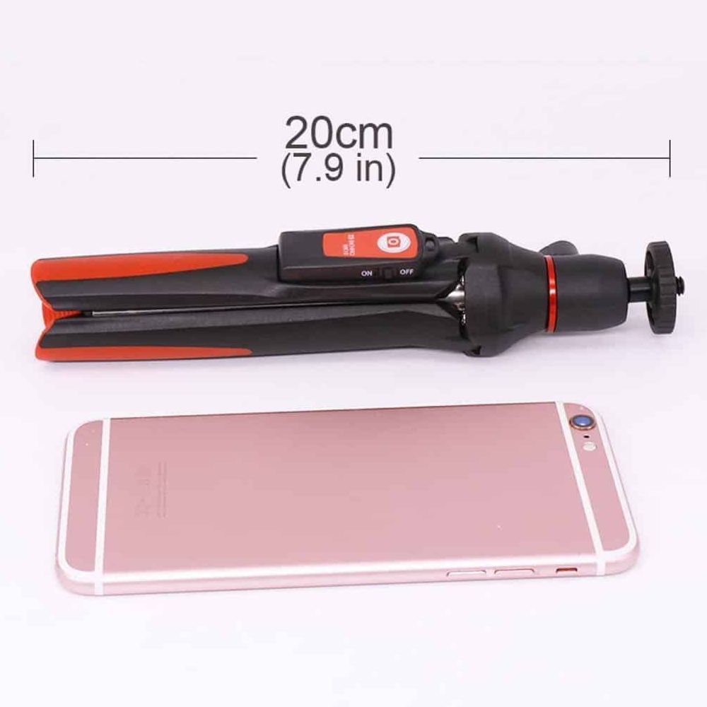 BENRO MK10 Selfie Stick Adjustable Tripod Bluetooth 3.0 Clamp for iOS- Android