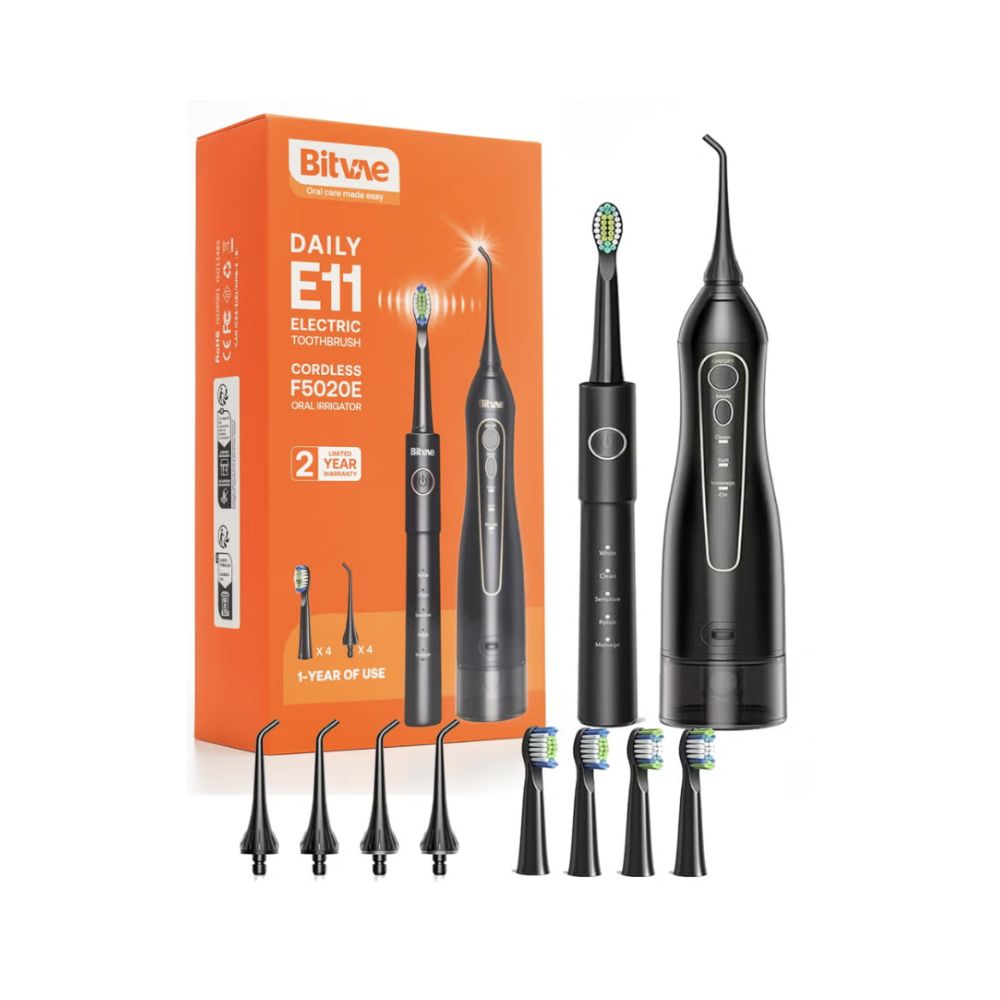 BITVAE Electric Toothbrush with F5020E Oral Irrigator