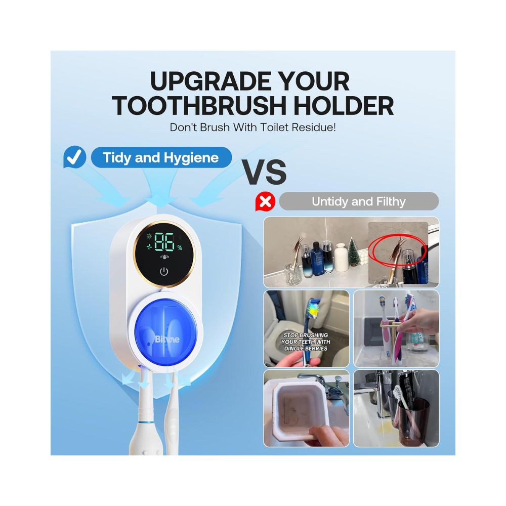 Bitvae Upgraded Tooth Brush Holder