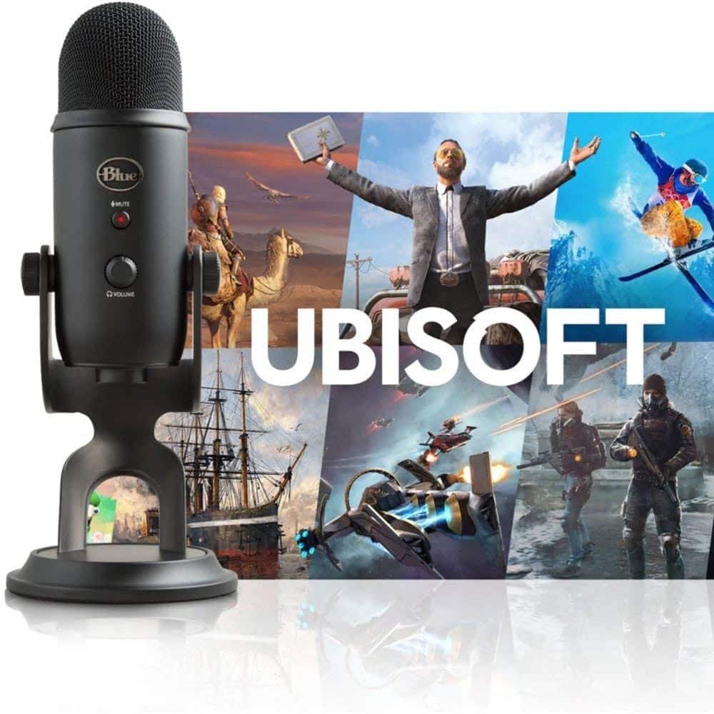 Blue Yeti Blackout USB Mic + Ubisoft®
