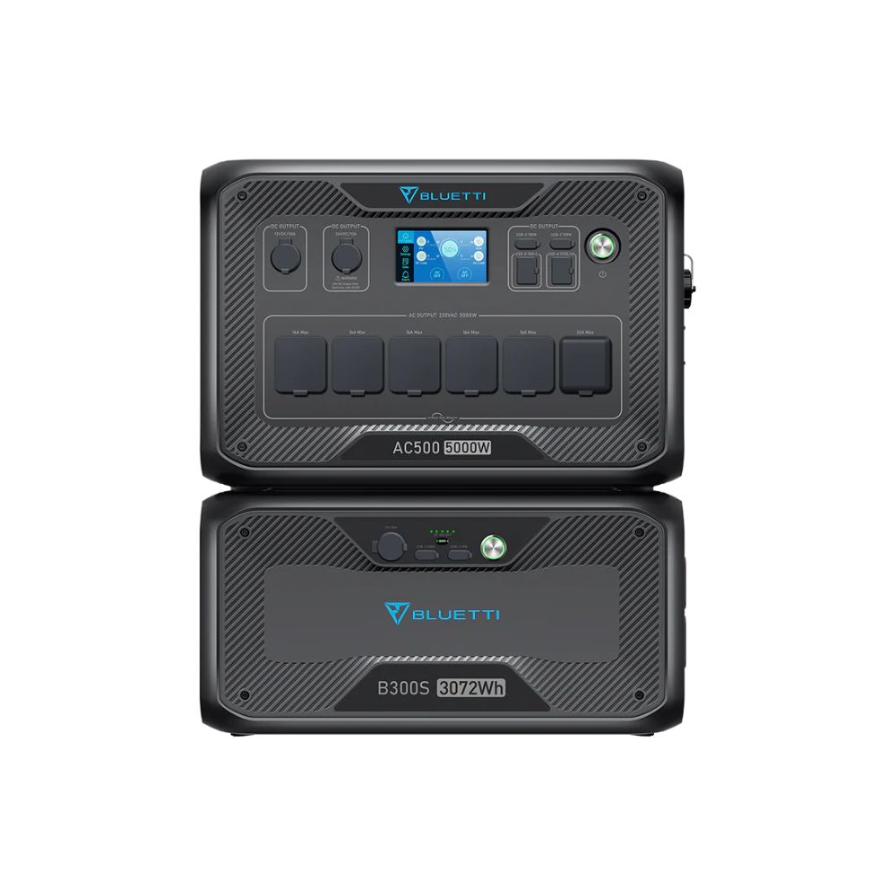 BLUETTI AC500 + B300S Home Battery Backup | 5000W 3072Wh